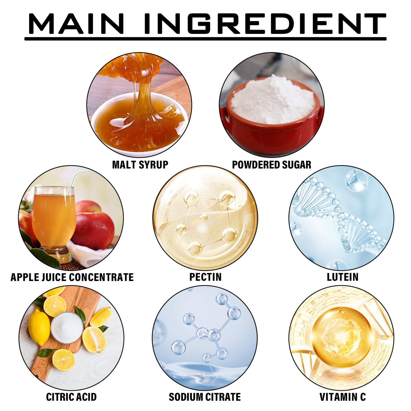 Vitamin C Apple Cider Vinegar Gummies