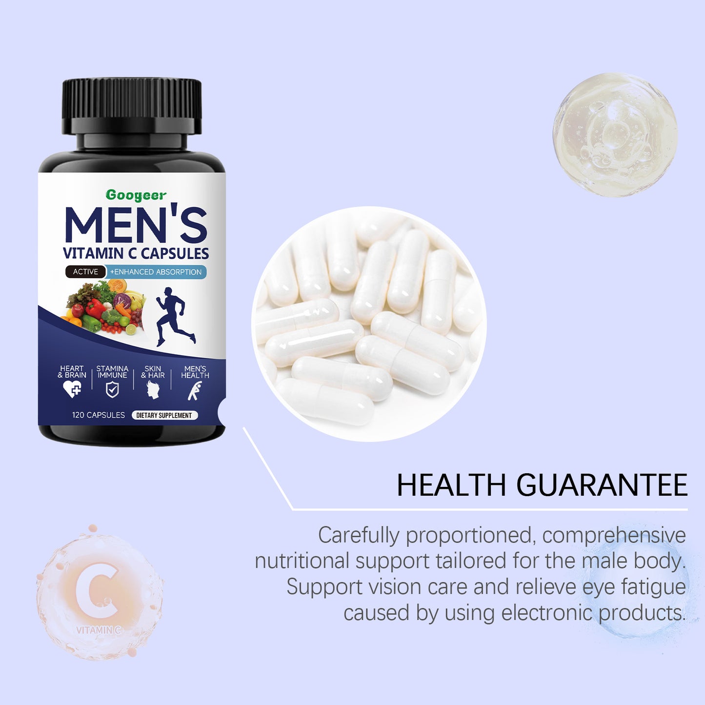 Men's Multivitamin Capsules Nutrition Capsules Supplement