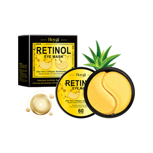Retinol Eye Mask, Collagen, Aloe Vera, Moisturizing, Anti Wrinkle and Firming
